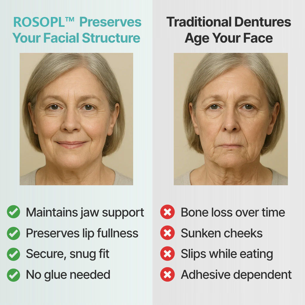🔥🔥🔥Ends Today: 70% OFF!🦷OPAARI™ Custom-Fit Full Functional Dentures Make you more confident