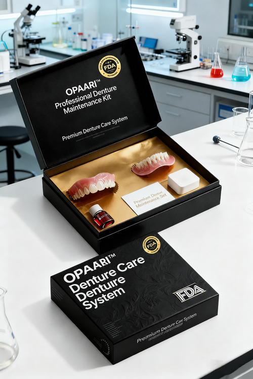 🔥🔥🔥Ends Today: 70% OFF!🦷OPAARI™ Custom-Fit Full Functional Dentures Make you more confident
