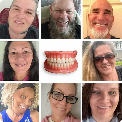 🔥🔥🔥Ends Today: 70% OFF!🦷OPAARI™ Custom-Fit Full Functional Dentures Make you more confident
